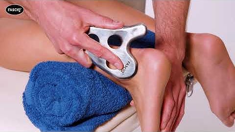 IASTM therapy on the Achilles tendon and ankle to increase mobility of talo-crural joint | FASCIQ®
