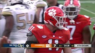 Georgia Tech Yellow Jackets at Clemson Tigers | Full Game Highlights