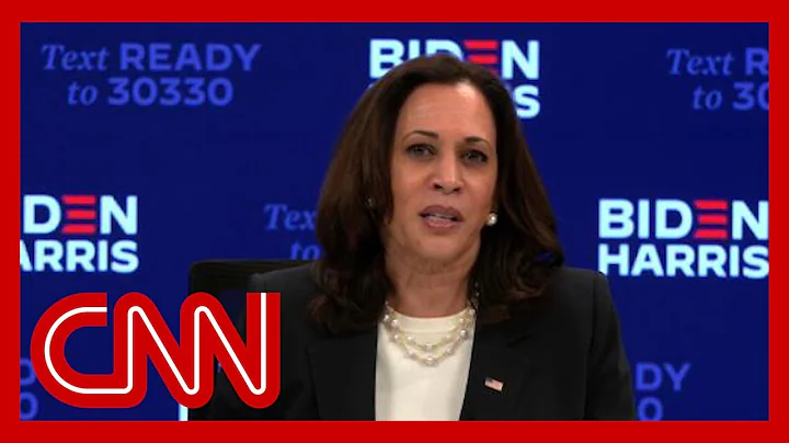 Hear Kamala Harris' reaction to Trump and Biden's chaotic debate
