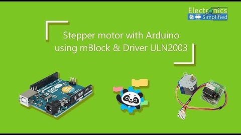 Stepper Motor with Arduino using mBlock