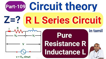 RL series circuit in tamil