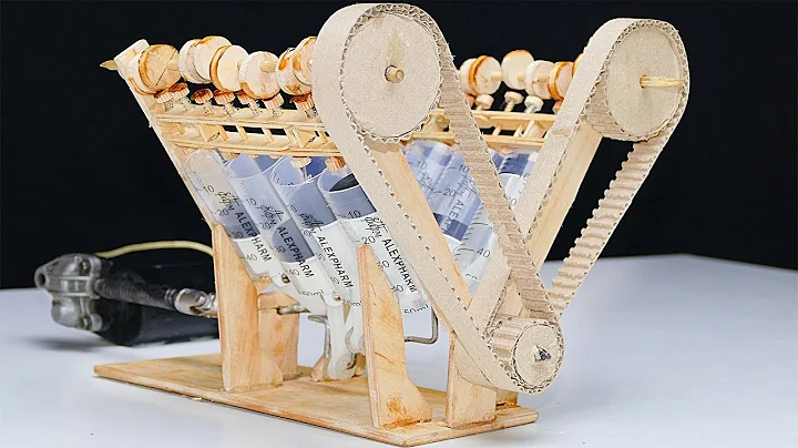 How it Works? V8 Engine Model - DIY at Home