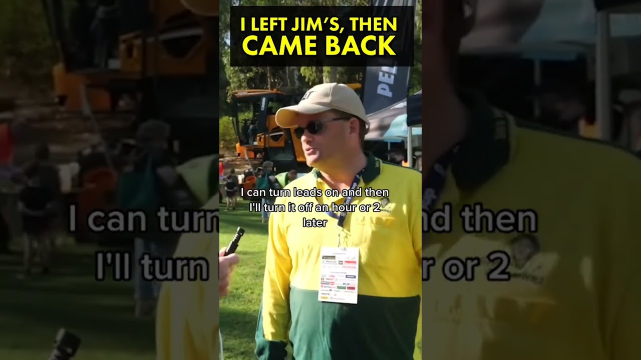 I left Jim's Mowing and came back, why?