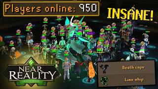 The Most Hyped RSPS Right Now?! Brand New Content on Near Reality - Nearly 1,000 Players Online!