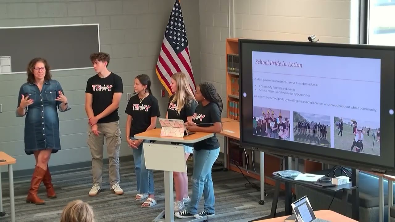 Troy Board of Education Meeting Sept 8 2025