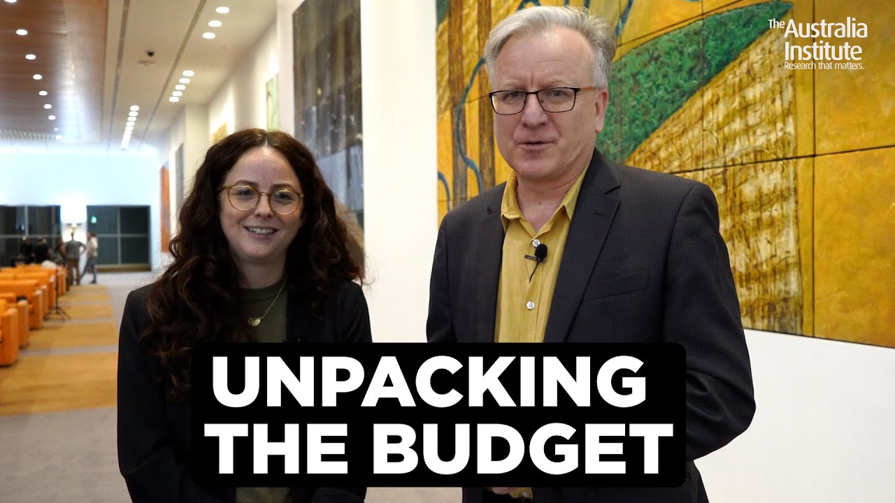 Unpacking the Budget with Greg Jericho and Eliza Littleton