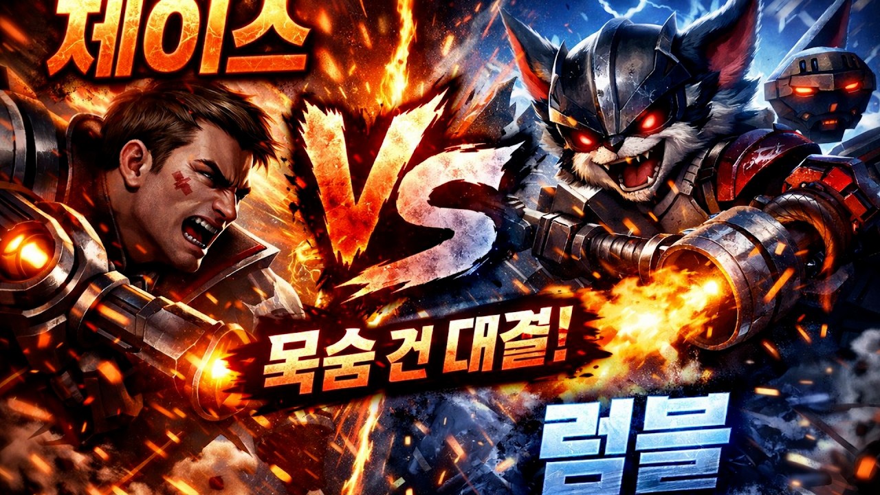 마린 럼블? 제이스로 교육시켰습니다