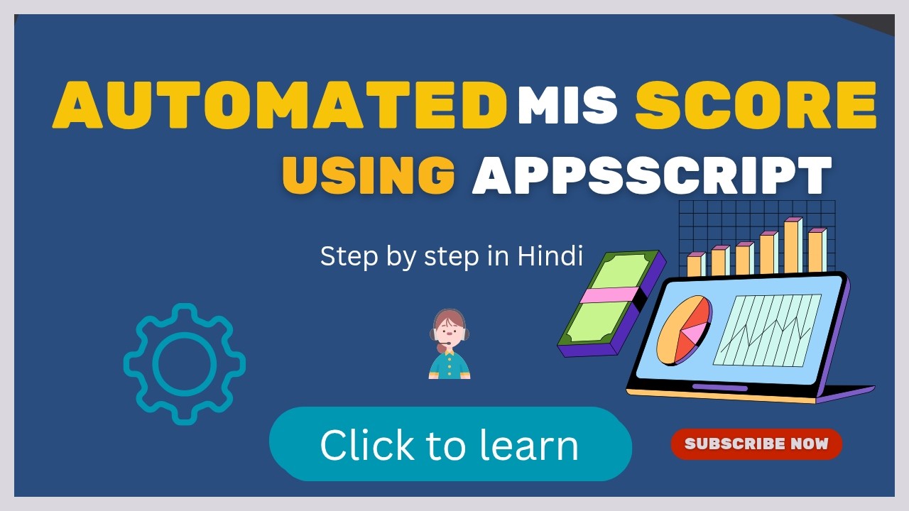 How to create automated mis score to the employee? - YouTube