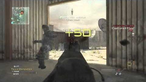 MW3 4 Man Predator Missile in a 6 v 6 Match - ( MrPidZ )