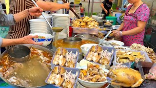 CHICKEN CUTTING SKILLS ! Noodles & Pho - Vietnamese Street Food