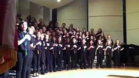 Patriotic Salute- Pitt County Elementary Honors Chorus
