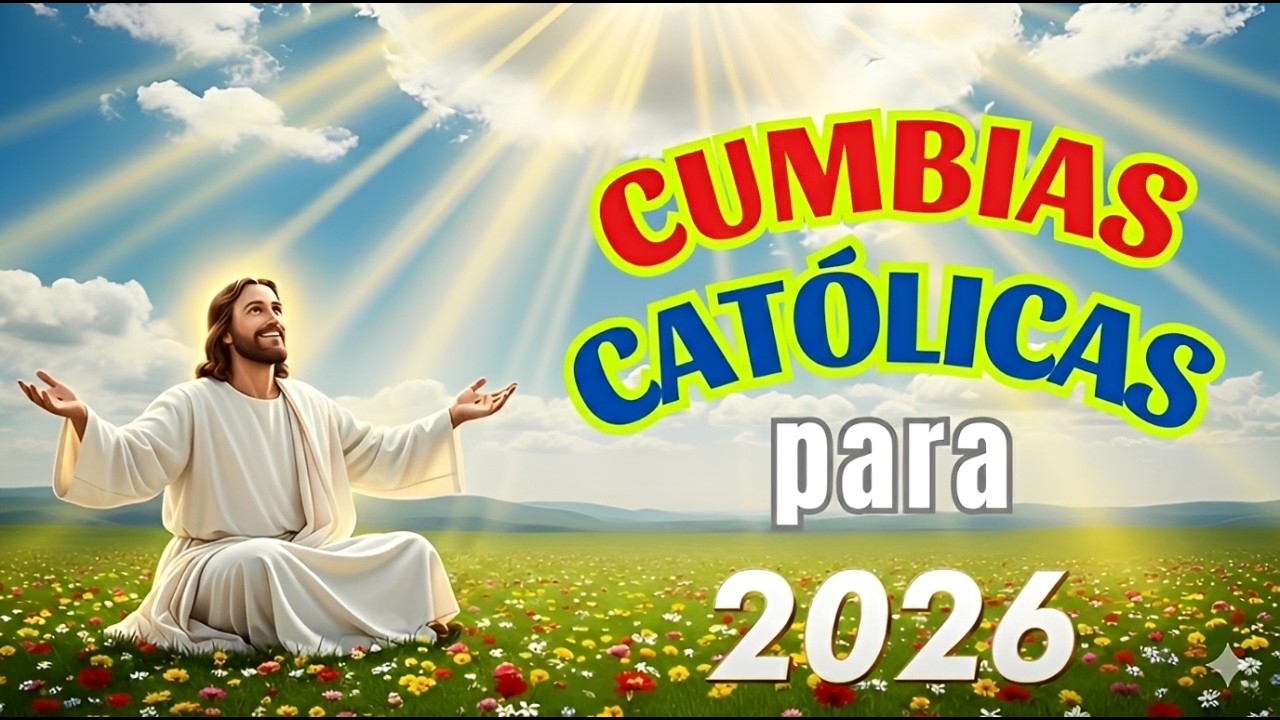 🎶 Cumbia Católica 2026 | Popurrí de Alabanzas para Dios que Alegran el Alma 🙌💛