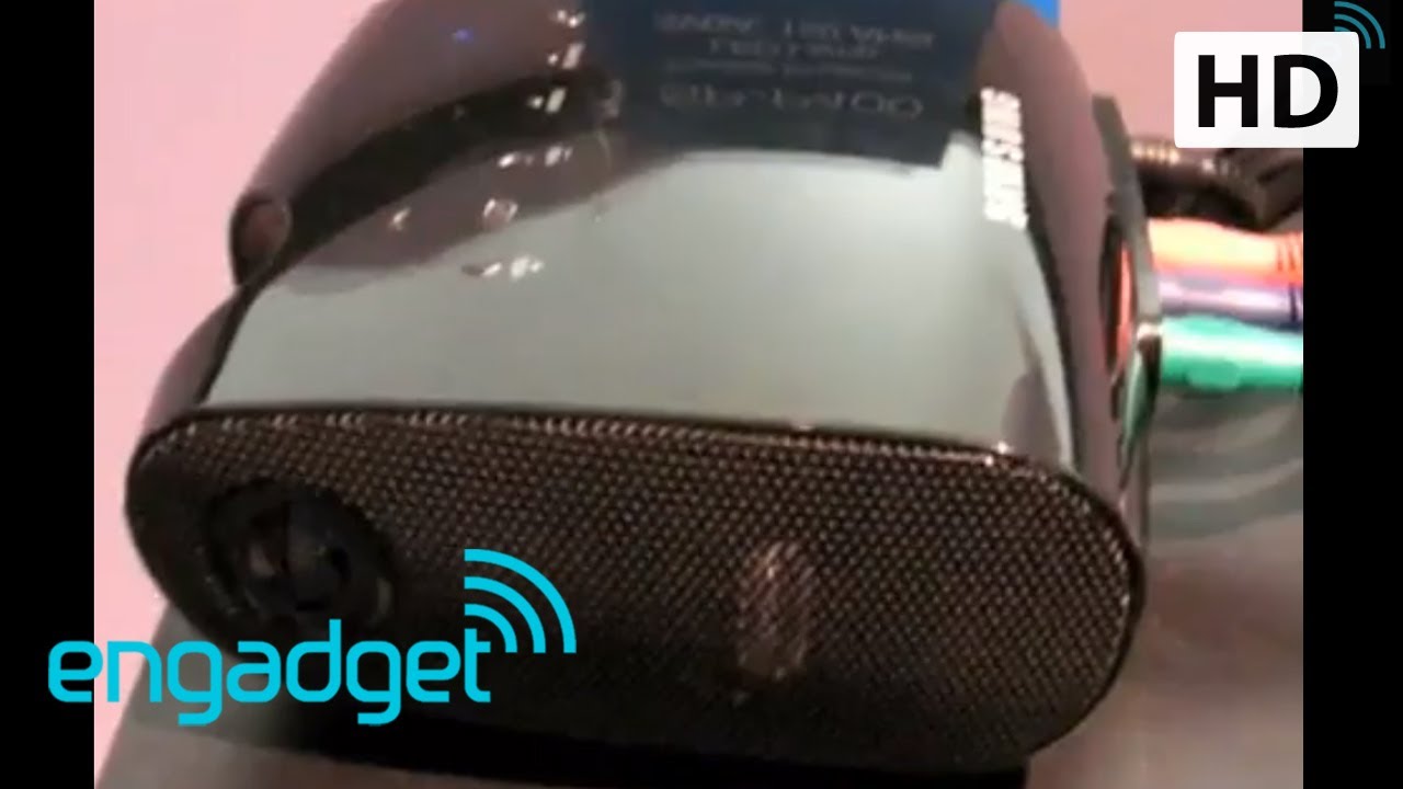 CES 2008 - Samsung SP-P400 mini projector