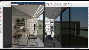 Interior Rendering Settings in Sketchup 2019 & Vray Next Tutorial #20 | Full Lighting & Render Setup
