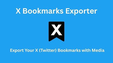 How to Export Your X (Twitter) Bookmarks with Media in 2025