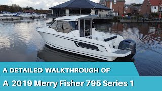 A  Merry Fisher 795 Series 1 (2019 MY) (NC 795)  a detailed walkthrough