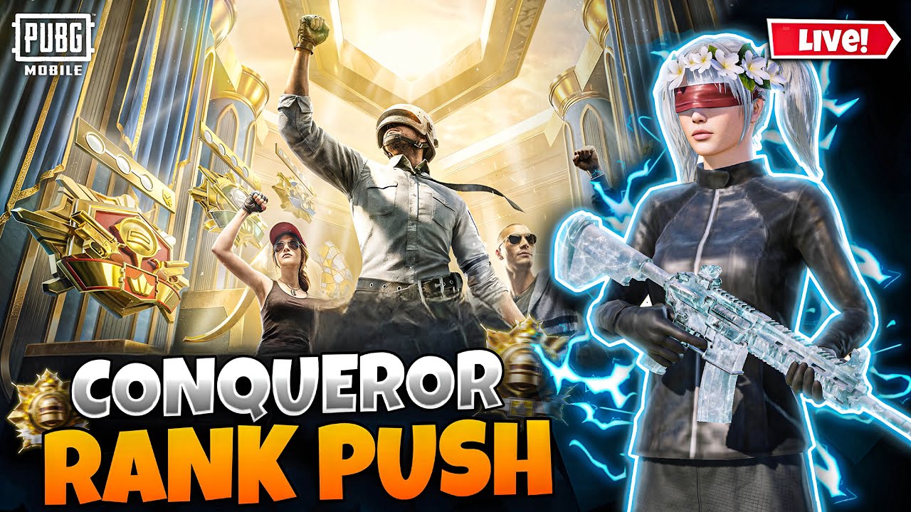 13 KD CONQUEROR RANK PUSH  | PUBG MOBILE 🔥