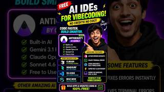 Free AI IDE 😳 | No Credits, No API Keys (Build Apps and Websites Easily) 🔥 | in Telugu