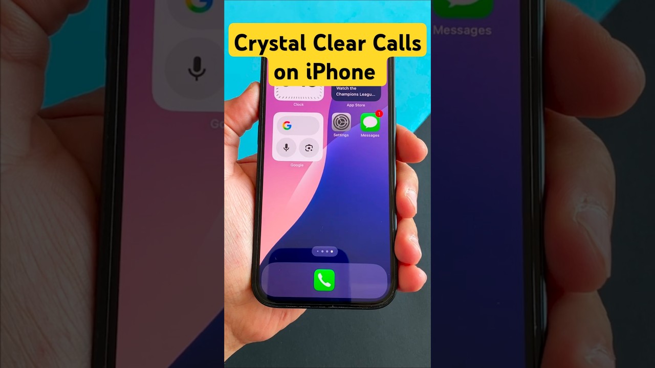 Crystal Clear Calls on iPhone  Use THIS Setting! 