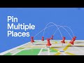 How to Pin Multiple Locations on Google Maps (Save Multiple Places in One Map)