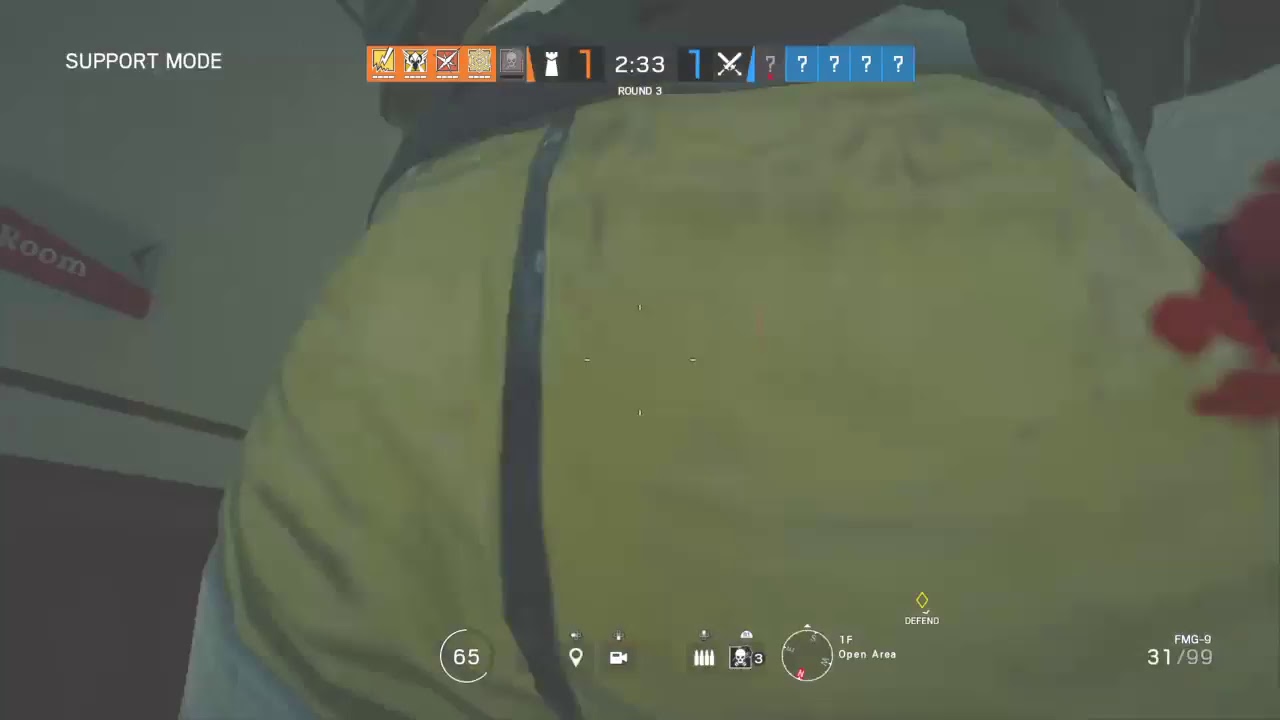 The Tom Clancy's R6S with # PlayDose