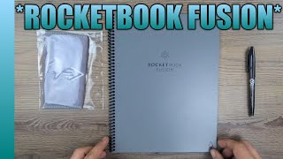 Rocketbook Fusion Smart Reusable Notebook Review & Unboxing