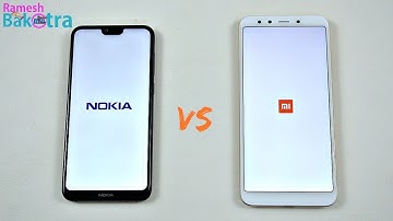 Nokia 6.1 Plus vs Mi A2 Speed Test and Camera Compare