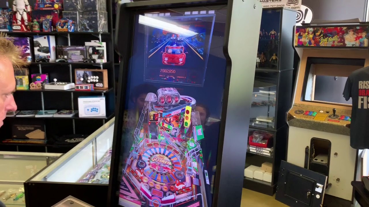 Xtension Vertical Arcade Machine Pinball Gameplay Youtube