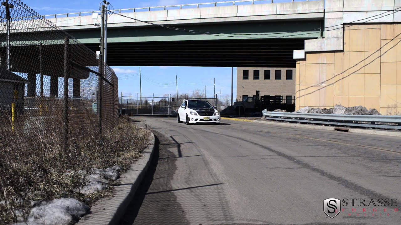 Mercedes C63 AMG on Strasse Forged Wheels