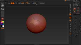 ZBrush Topology Brush - Introduction (Full Tutorial at BadKing.com.au)