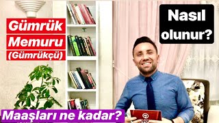 Nasıl GÜMRÜK MEMURU OLUNURŞartları ve Maaşları nasıl⁉️