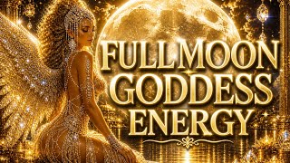 Full Moon Goddess Energy 🌕 Manifest Love While You Sleep | Meditation Music