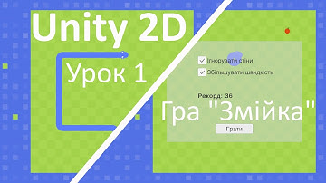 Створення гри "Змійка" в Unity 2D: Урок 1 - Базові механіки гри