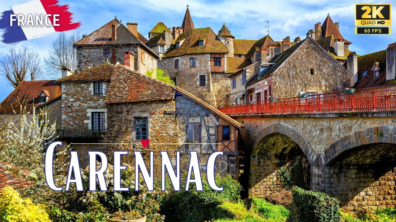 Кареннак, Франция — Великолепная средневековая деревня, о которой вы никогда не слышали!