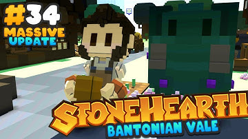 Stonehearth ACE Massive Update - Building our Biggest Structure So Far - Ep 34