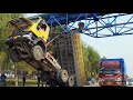 TOP 10 TOTAL Idiot Truck Drivers Fails - Extremely IDIOTS DANGEROUS Truck Fails
