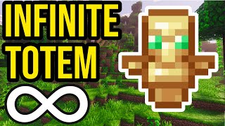 How To Get INFINITE TOTEM OF UNDYING In Minecraft - Unlimited Totem That Never Gets USED!