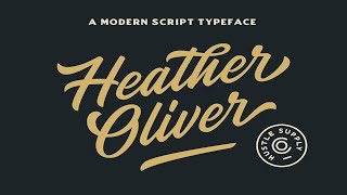 SALE | Heather Oliver Script Font Free Download