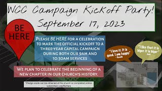 Campaign Kickoff Service 9/17/2023