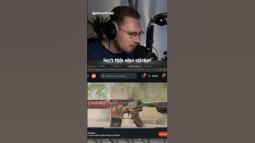 ohnepixel reacts to cleanest CS2 sticker craft