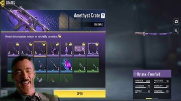 AMETHYST CRATE OPENING #AMETHYSTCRATE #CODM #RANKEDREWARD #RANKEDREWARDCRATE #GAMERATIME