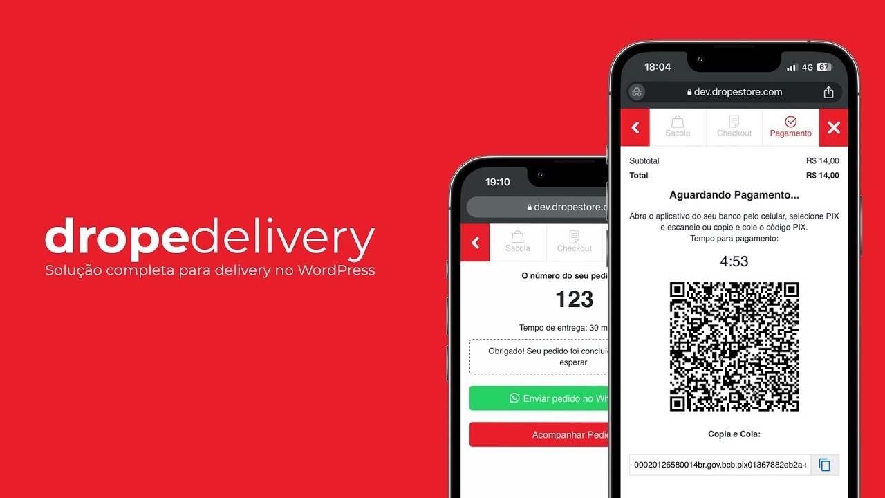 Drope Novidades DROPE Delivery 2.0 - Sistema de Delivery para WordPress - YouTube