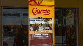 Aproveitando meu pernoite em Vitória para conhecer a Garoto em Vila Velha - ES! #chocolate #garoto