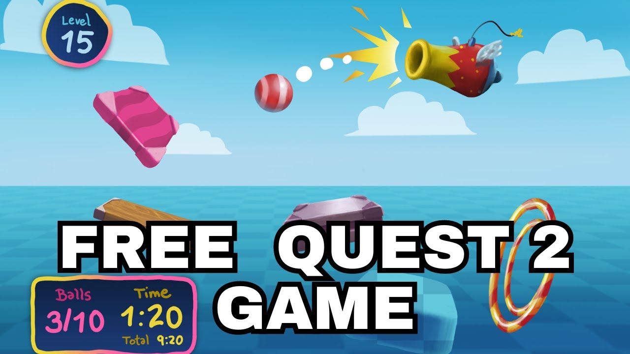 FREE QUEST 2 GAME YOU NEED TO TRY!! JUMPY BALL YouTube