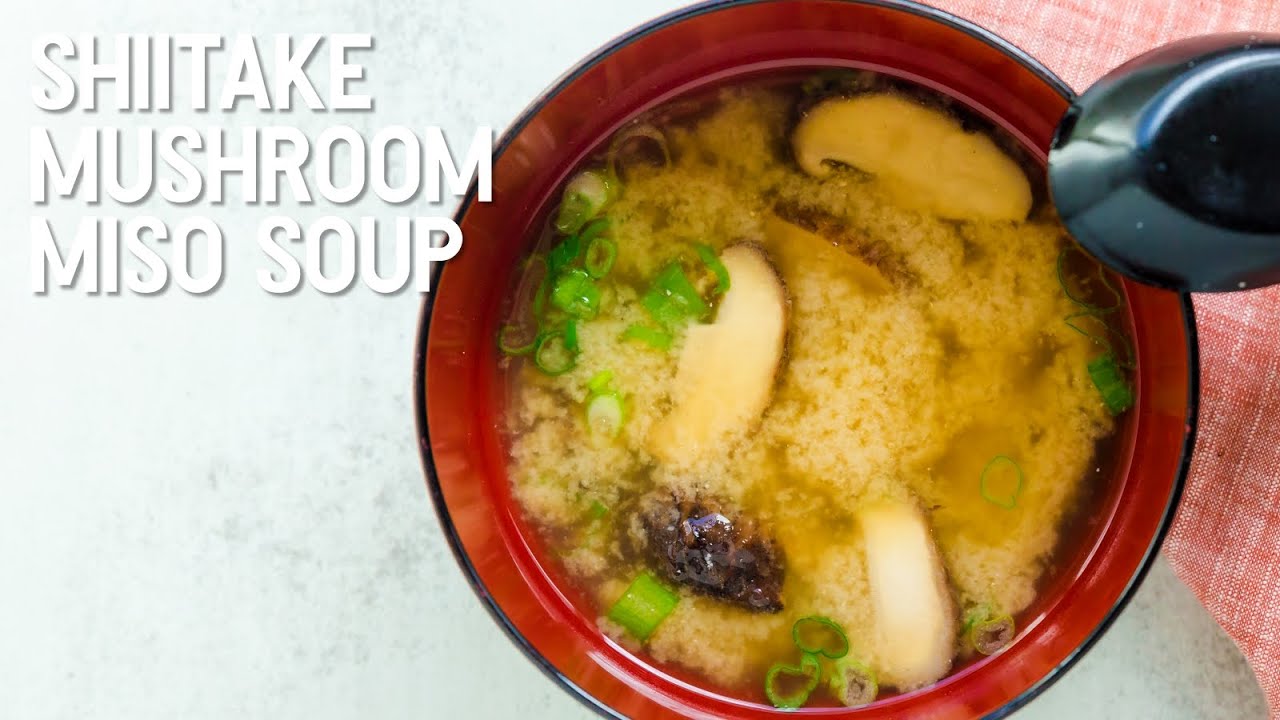 Shiitake Mushroom Miso Soup