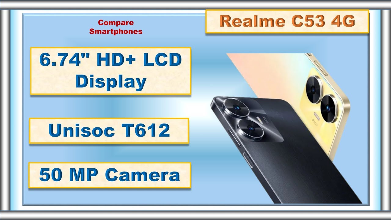 Realme C53 Specs Leak Before Launch - YouTube