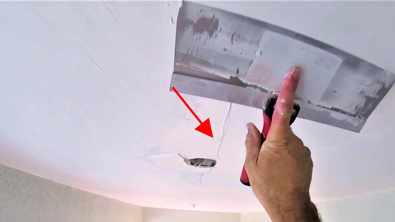Skim Coat Ceiling Repair Shelly Lighting