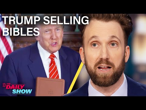 Jordan Klepper on Trump's Bible Grift and GOP Reaction to Baltimore Bridge Collapse | The Daily Show