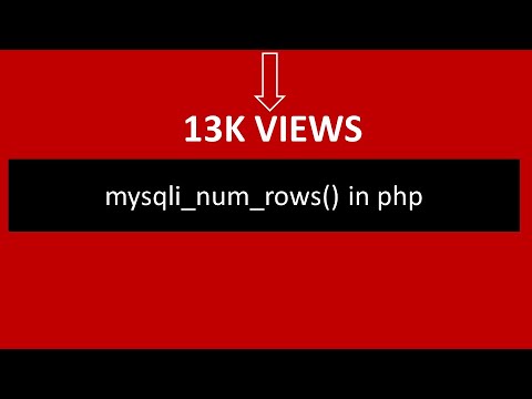 mysqli_num_rows คือ  2022 Update  mysqli_num_rows() in php Book Free Consultation on Skype: https://appoint.ly/s/Pardeep/consultation