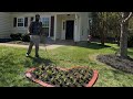 The Ophspringz created a flower bed design